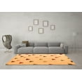 thumbnail image 3 of Ahgly Company Indoor Rectangle Solid Orange Modern Area Rugs, 8' x 10', 3 of 4