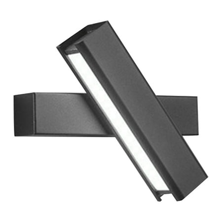 

Minimalist Design 350° Adjustment Warm Bedside Light for Cozy Bedrooms Black Rotating Wall Lamp
