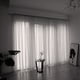 thumbnail image 2 of Cortinas transparentes de tul para sala de estar, cortinas transparentes para ventana, cortinas con bolsillo para varilla, paneles de tela para dormitorio, cortinas decorativas, 2 of 5