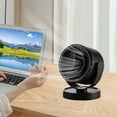 thumbnail image 4 of Djunllk Table Top Fans for Bedroom, 100-Speed Digital Display, 90-Degree Tilt, Lightweight Cooling Fans That Blow Cold Air, Rechargeable Battery Powered Fan, Mini Fan Wall-Mouted for Home, Office, 4 of 6