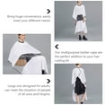thumbnail image 4 of Hair Cutting Cape Unisex Barber Cape Haircut Smock Cape with Viewing Window, 4 of 8