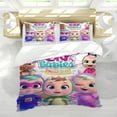 thumbnail image 5 of Cry Babies Themed Bed Sheet Set Three Piece Set 53x79 In ches Comfortable And Skin Friendly Unique Design Creating A Star Studded Night Home Decor Gifts For Family Friends fans, 5 of 5
