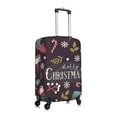 thumbnail image 3 of Balery Merry Christmas Luggage Cover Protector, Scratch And Dirt Resistant, Fits 18-32 Inch Luggage - Large, 3 of 9