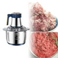 thumbnail image 1 of Procesador de alimentos picador vegetal 5L Perfecl picadora de carne eléctrica Azul, 1 of 8