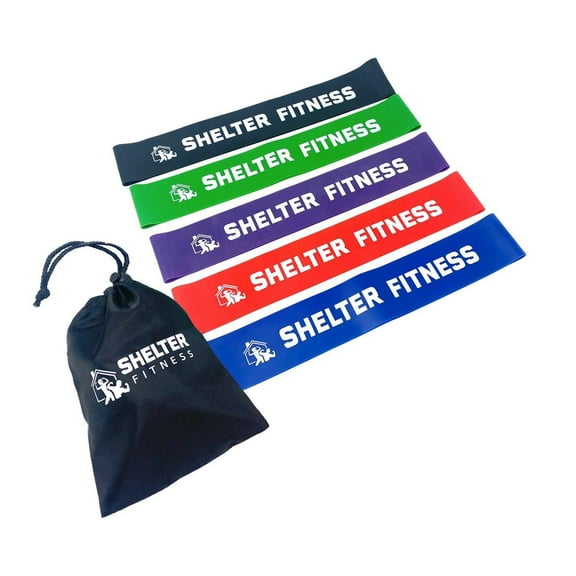 12" Mini Loop Resistance Band Set
