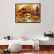 thumbnail image 1 of Cuadros Decorativos Pintura de diamantes DIY casa junto al lago arte de mosaico de diamantes redondos completos Ndcxsfigh Nuevos Originales, 1 of 9
