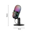 thumbnail image 1 of Mic, Temps Réel Fonction Ordinateur Portable Vivre un Clic en Direct avec Micro Ordinateur Portable Cliquez sur la Réduction du Bruit Muet avec une Réduction Micro Muet Condensateur Bruit, 1 of 5