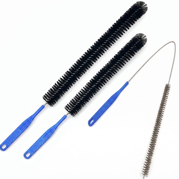 Flexible Cleaning Tool,Bendable Sewer Drain Brush, Long Pipe Cleaner for Home Kitchen Sink, Shower and Tub Hair Clogs
