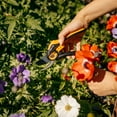 thumbnail image 4 of Fiskars SmartFit 8 Inch Bypass Pruner with Non-Stick Steel Blades and SoftGrip Handles, 3/4 Inch Cut Capacity, Orange and Black, 4 of 9