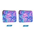 thumbnail image 7 of FORMRS 15-15.6 inch Laptop Sleeve Case Soft Carrying Quilted Computer Bag Cover, Purple Starfish Pattern, 7 of 7