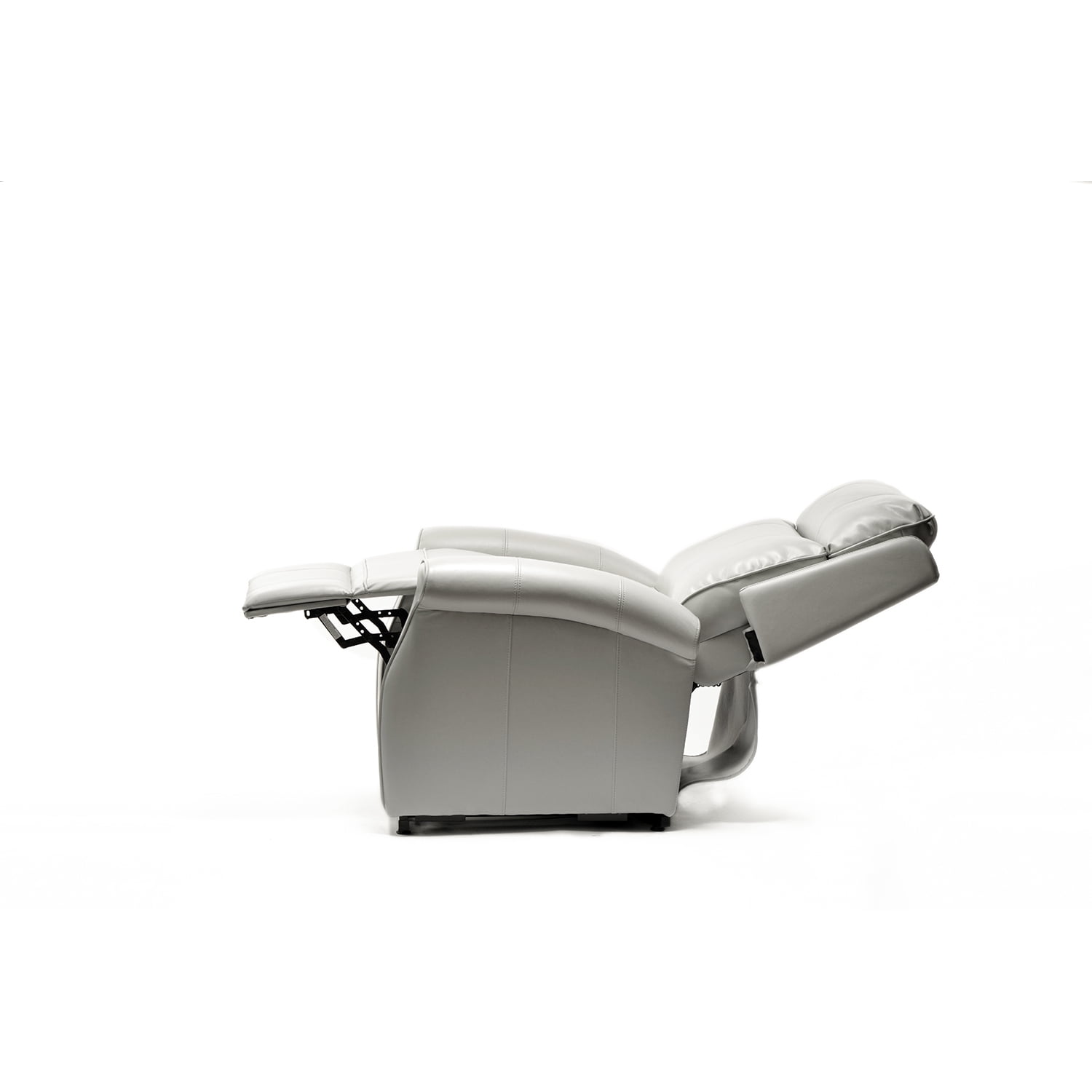 Kepooman Traditional Leather Lift Chair, Leather Upholstered Lift Chair with Soft Upholstery and Solid Base for Seniors, Modern Power Recliner Single Sofa with High Back for Living Room Bedroom, Gray Kepooman Traditional Leather Lift Chair, Leather Upholstered Lift Chair with Soft Upholstery and Solid Base for Seniors, Modern Power Recliner Single Sofa with High Back for Living Room Bedroom, Gray