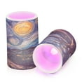 thumbnail image 7 of Yayeee Flameless Candles with Remote Flickering Battery Operated Multi Color Changing, Swirling Starry Sky, 7 of 7