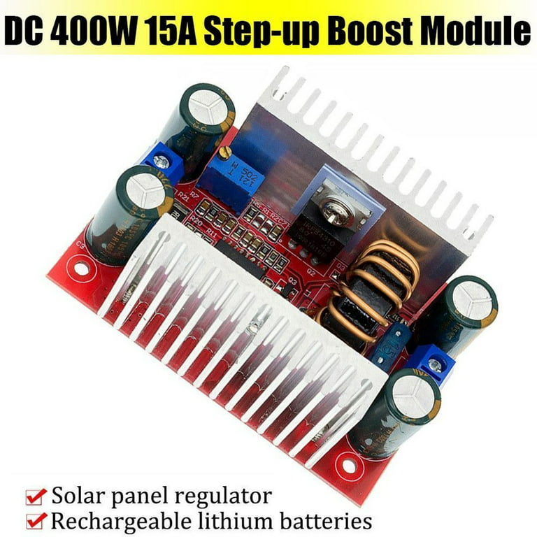 400W 15A DC Step-up Constant Current Power Supply Driver Boost Converter  Module