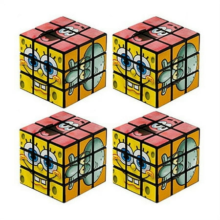 SpongeBob SquarePants Mini Puzzle Cubes / Favors (4ct)