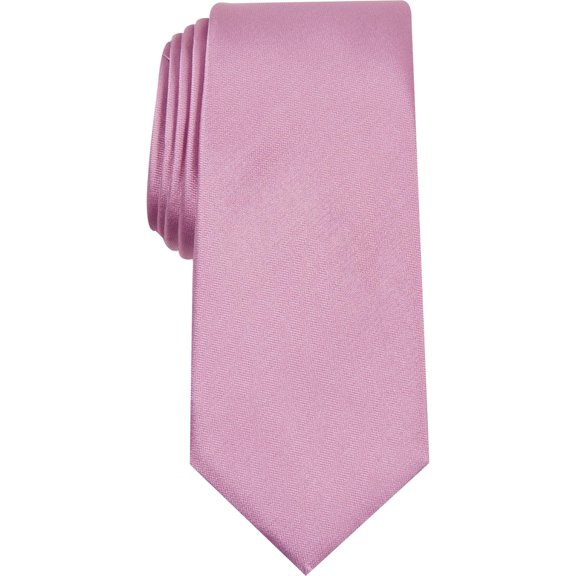 Alfani Mens Silk Business Neck Tie Pink O/S