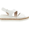 thumbnail image 2 of Easy Spirit Women's Kea Platform Sandals in Cream, 5.5 US, 2 of 5