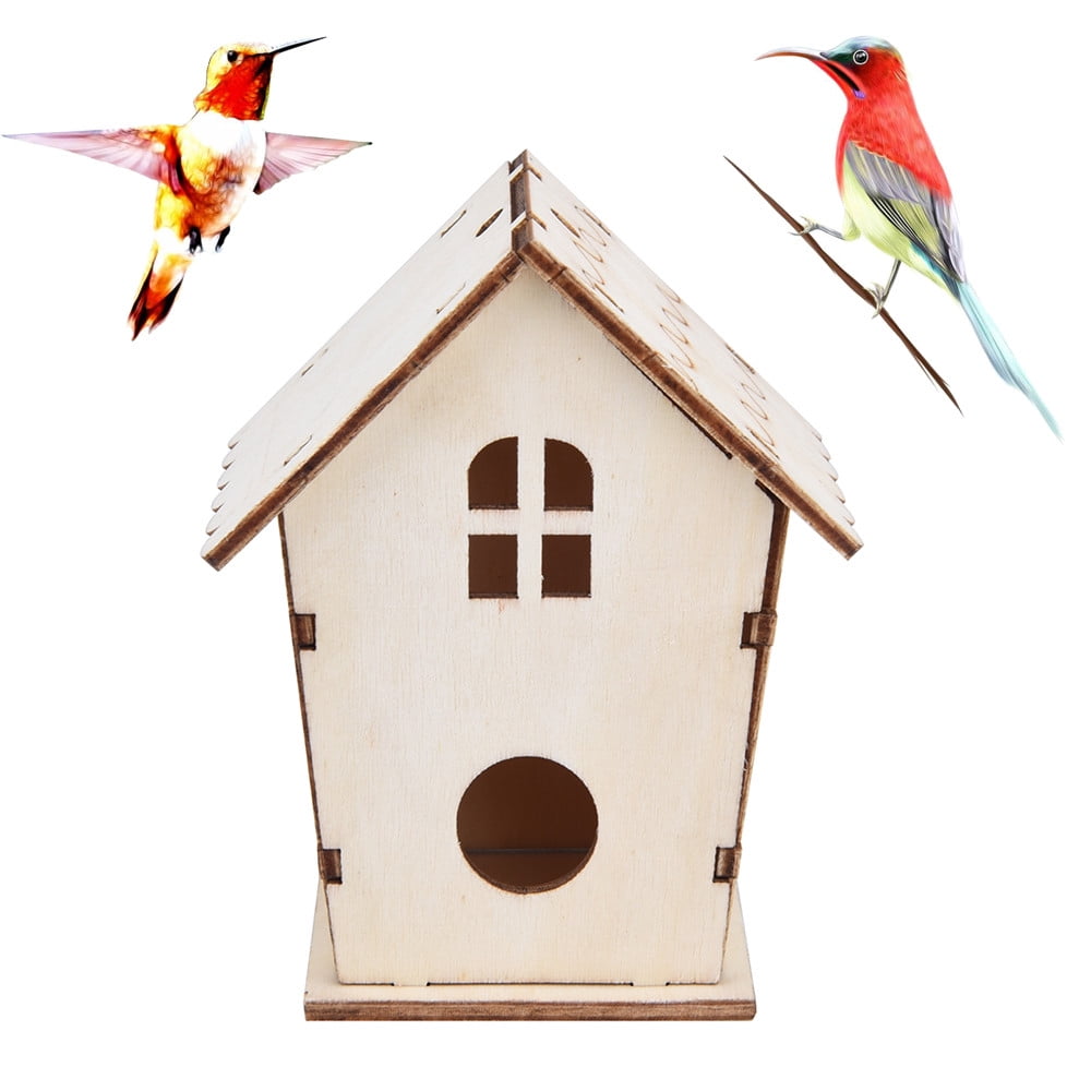 A Nest DOX Nest House Bird Box Wooden Box WaiiMak DIY Handmade Bird House