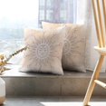 thumbnail image 6 of LALILO Throw Pillow Covers Sun Retro Vintage Decorative Art Retro Cushion Cover 18" x 18", 2 Pack, 6 of 6
