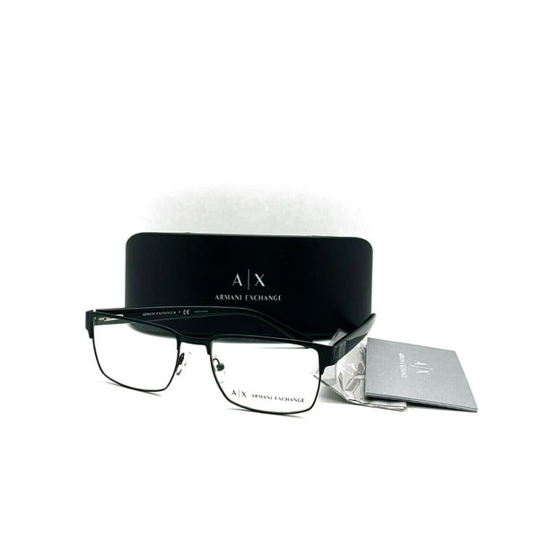 ARMANI EXCHANGE AX1019 6000 Eyeglasses Frame Black 54 17 140 