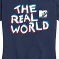thumbnail image 3 of MTV - The Real World Logo - Women's Short Sleeve Graphic T-Shirt, 3 of 5