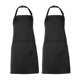 thumbnail image 1 of Delantal unisex adulto de 2 piezas, delantal de cocina ajustable con cabestro / camarero Tomshoo Negro, 1 of 7