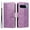 Purple, variant on ELEHOLD Wallet Case for Google Pixel 10 Pro XL, Shockproof Leather Folio Kickstand Case with Card Slots and Strap,Purple