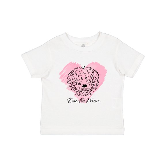 Inktastic Doodle Mom Girls Toddler T-Shirt