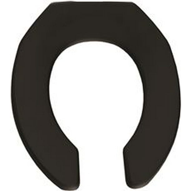 Bemis Commercial HeavyDuty Plastic Toilet Seat Black
