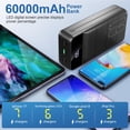 thumbnail image 4 of Power Bank Easesolo de 60000 mAh con carga rápida de 22,5 W y USB-C, 4 of 6