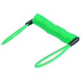 thumbnail image 1 of Disc Lock Cable, Motorcycle Bike Alarm Disc Lock Antitheft Security Spring Reminder Coil Cable(Green), 1 of 9