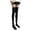 Black, variant on Classification Stockings Women Color Fancy Design Thigh High Over The Knee Socks Stockings Women Comfort Elegant Patterned Hosiery Knit Sixty Everyday Fashion