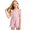 Pink, variant on Jumpsuit for Girls Size 5-6Y Kids Sleeveless Square Neck Gingham Ruffle Jumpsuit with Pockets Summer Outfit Girls Rompers