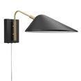 thumbnail image 4 of Aplique de Pared Modway Journey 7" Negro y Dorado con Brazo Articulado, 4 of 8