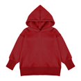 thumbnail image 6 of 5-14 Years Trendy Kids Hoodies, Kids 5-14 Years Hoodies 5-14 Years Kids Sweatshirt Solid Color Hoodies Girls Solid Color Hoodies Trendy Girls Pullover, Red 140, 6 of 7