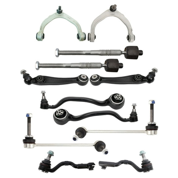 Autos Part Outlet™ New Control Arms Tie Rods Links 12 pc Kit Compatible with 2014-2018 BMW X5 2015-2019 X6