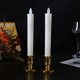 thumbnail image 4 of Velas Parpadeantes Que Funcionan Con Pilas, Velas De Cera Real, Velas Cónicas De Ventana Led Con Temporizador Y Control Remoto, Temporizador Automático Eigraketly HA015831-00, 4 of 5