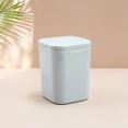 thumbnail image 5 of Small Trash Can with Lid, Mini Trash Can for Bathroom, Office and Bedroom, Small Bathroom Garbage Can with Swing Top, Compact Waste Basket for Desk, Dorm & Home, Blue - Xuniizn, 5 of 7