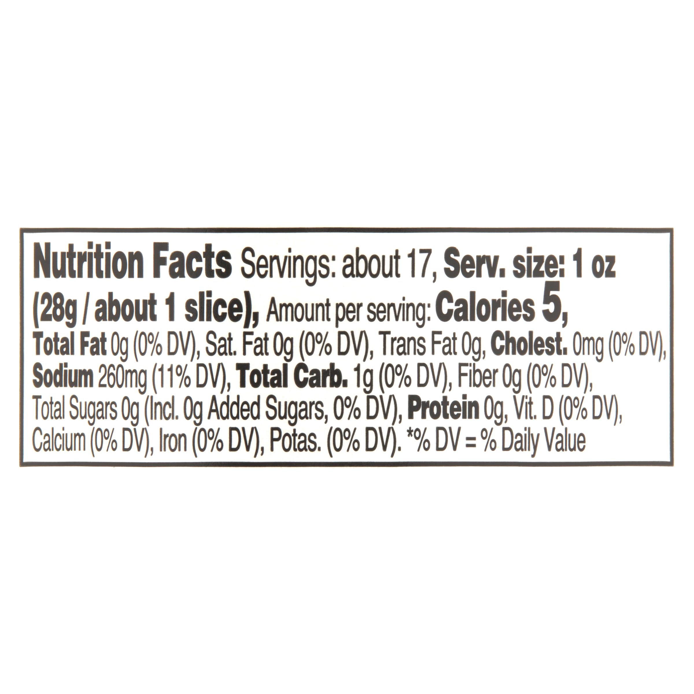 (6 pack) Great Value Kosher Sliced Dill Pickles Fresh Pack, 24 fl oz Jar
