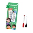 thumbnail image 4 of Milaget 0-12 Table Math Cards Rounded Edges Reusable 3.1x7inch with 2 Dry Erase Pens Multiplication, 4 of 9