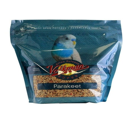 Avian Science Super Parakeet 4lbs., Perfect for all extra-small birds like Parakeets, Parrotlets, Bourkes, and Budgies By (Best Vegetables For Budgies)