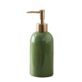 thumbnail image 2 of Zeus 420ml Liquid Soap Shampoo Lotion Shower Gel Ceramic Empty Pump Bottle Container, 2 of 7