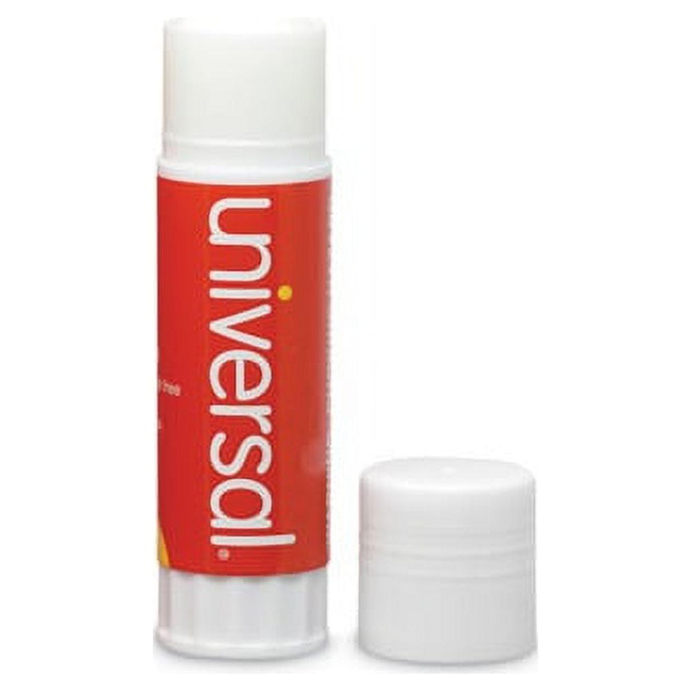 Glue Stick 1.3 oz, Applies and Dries Clear, 12/Pack