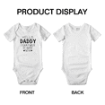 thumbnail image 3 of Hello Daddy I Can't Wait To Meet You Funny Baby Jumpsuits Boy Girl Unisex, 3 of 5