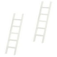 thumbnail image 4 of OUNONA 2Pcs Mini Ladder Adornment Wooden Small Ladder Chic Design Decorative for Home Miniature Display, 4 of 8