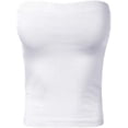 thumbnail image 4 of Women's Basic Casual Strapless Backless Bandeau Bra Tube Top, 4 of 5