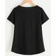 thumbnail image 5 of Camiseta de Manga de de Mujeres Comodo Casual S Hugo Las mujeres bordaron la camisa, 5 of 10