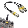 thumbnail image 2 of Power Tool 30Cm Audio Cable Anti Winding Balanced Transmission Alloy 2 in 1 Male to Female Audio Extension For Sound Console Cordless Drill, Electric Screwdriver, Angle Grinder, Rotary Tool, Diy Powe, 2 of 8