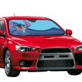 thumbnail image 2 of Windshield Sun Shade Foldable Car Front Window Sunshade For Car Suv Trucks Vans - Best Heat Shield Blocker Visor Cover Blocks Uv Rays And Keeps Your Vehicle Cool-Medium, 2 of 5