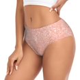 thumbnail image 2 of Fotbe Rose Gold Glitter Calzones Estampados para Mujer – Ropa Interior de Algodón, Cómoda, Suave y Elástica-Medium, 2 of 6