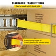 thumbnail image 5 of 2" x 15' E-Track Ratchet Tie Down Strap 4000 lbs Breaking Strength 18 Pack, 5 of 10